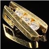 Image 3 : 1.8 DWT 14 KT Gold Pendant w/ Diamonds