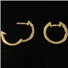 Image 2 : 1.8 DWT 14 KT Gold w/ Diamond Earrings