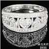 Image 1 : 1.8 DWT 10 KT Wht Gold w/ Diamond Ring Sz:6.5