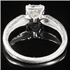 Image 2 : 1.5 DWT 10 KT Wht Gold w/ Diamond Ring Sz:6.5