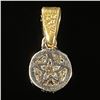 Image 2 : 0.7 DWT 14 KT Gold Pendant w/ Diamonds