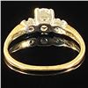 Image 2 : 1.2 DWT 10 KT Gold w/ Diamonds Ring Sz: 5