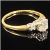 Image 3 : 1.2 DWT 10 KT Gold w/ Diamonds Ring Sz: 5