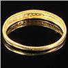 Image 2 : 1.1 DWT 14 KT Gold w/ Diamond Ring Sz: 9.5