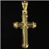 Image 2 : 2.4 DWT 10 KT Gold Cross Pendant