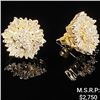 Image 1 : 1.6 DWT 10 KT Gold w/ Diamond Earrings