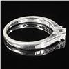 Image 3 : 1.2 DWT 10 KT Wht Gold w/ Diamond Ring Sz:7