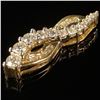 Image 3 : 1.3 DWT 10 KT Gold Pendant w/ Diamond Lining