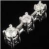 Image 3 : 0.7 DWT 14 KT Wht Gold Pendant w/ Diamonds