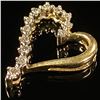 Image 3 : 0.9 DWT 10 KT Gold Heart Pendant w/ Diamond