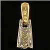 Image 2 : 1.1 DWT 14 KT Gold Pendant w/ Diamonds