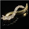 Image 3 : 0.9 DWT 10 KT Gold Pendant w/ Diamond Lining