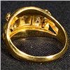 Image 3 : 4.2 DWT 14 KT Gold w/ Diamonds Ring Sz: 10.5