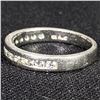 Image 2 : 4.2 DWT Plt w/ Diamond Ring Sz: 7.5