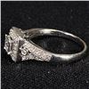 Image 2 : 2.3 DWT 14 KT Wht Gold w/ Diamond Ring Sz:7