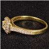 Image 2 : 2.3 DWT 14 KT Gold w/ Diamond Ring Sz: 8