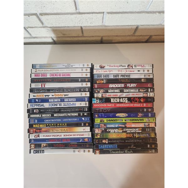 36 DVDs