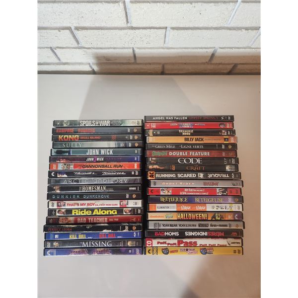 36 DVDs