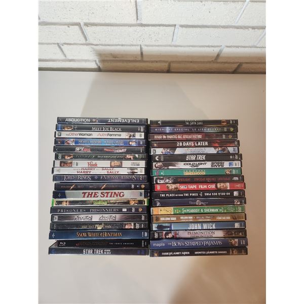 36 DVDs