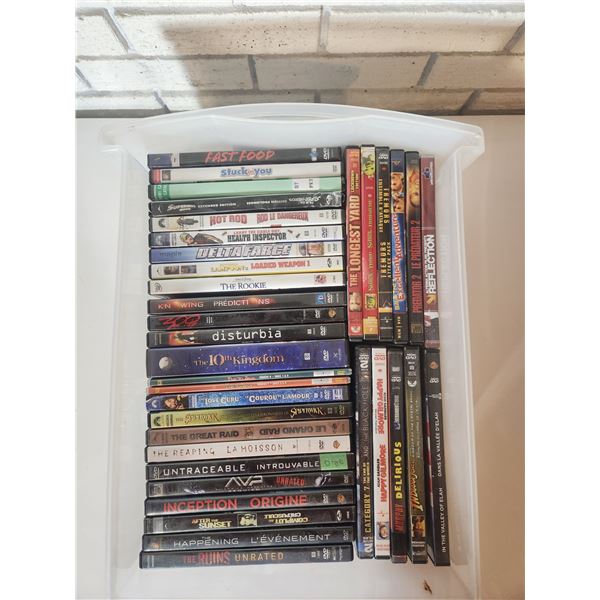 36 DVDs