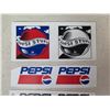 Image 2 : Qty 10 Pepsi Promotions: Color, Black & White Logos, Diet, Stuff, etc