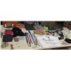 Image 1 : Multiple Footballs, Hoodies, Lanyards, Bags, NFL Shirts, Poncho, Visors, etc