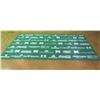 Image 1 : UH Sponsor Banner w/ Bank of Hawaii, Outrigger, Hawaiian Air, Coca-Cola Logos 129"x80"