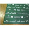 Image 2 : UH Sponsor Banner w/ Bank of Hawaii, Outrigger, Hawaiian Air, Coca-Cola Logos 129"x80"