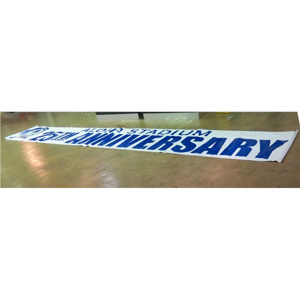 Aloha Stadium 25th Anniversary Banner 297"x44"