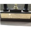 Image 2 : Runner Up 1987 Nissan Hawaii Invitational Baseball Tournament Trophy 9"x4"x26"H