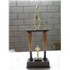 Image 7 : Runner Up 1987 Nissan Hawaii Invitational Baseball Tournament Trophy 9"x4"x26"H
