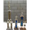 Image 1 : Qty 3 Soccer Trophies 26",18" & 14"H