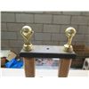 Image 8 : Qty 4 Trophies: Nissan Hawaii Baseball, Basketball, etc 17" & 24" (Broken or Missing Pieces)