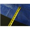 Image 11 : Qty 6 Blue Tarps 96"x28"x30" (Tarps only)