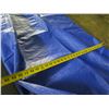 Image 10 : Qty 6 Blue Tarps 96"x28"x30" (Tarps only)
