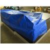 Image 4 : Qty 6 Blue Tarps 96"x28"x30" (Tarps only)