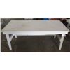 Image 1 : White Work Table 72"x36"x30"H