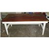 Image 1 : White Work Table 72"x36"x30"H