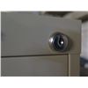 Image 2 : Qty 2 Metal Filing Cabinets: 4-Drawer & 5-Drawer (No keys)