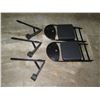 Image 8 : Qty 2 Spec Seats International Folding Chairs w/ Cup-Holder Arm Rests