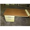 Image 2 : Metal "L" Shaped Desk w/ 4 Drawers 60"x68"x29"H