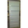 Image 1 : Metal 6-Drawer Lateral Filing Cabinet 30"x20"x75"H (No key)
