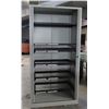 Image 1 : Metal 2-Door Cabinet w/ Interior Shelving 39"x18"x77"H (No key)