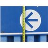Image 2 : Bank of Hawaii ATM Just a Short Yardage Play That Way Sign w/ Arrow 24"x30"