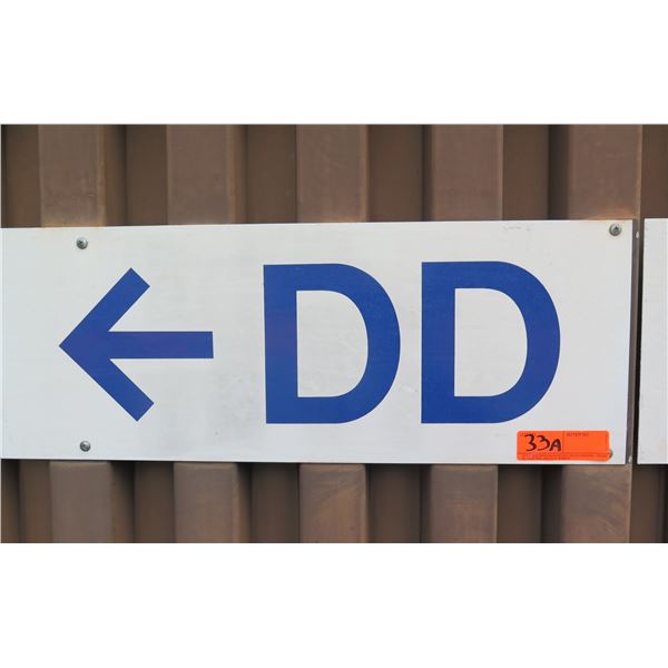 Command Section Sign Section DD Sign w/ Arrow 24