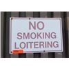 Image 1 : No Smoking Loitering Sign