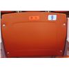 Image 1 : Aloha Stadium Seat Back, Orange, Seat 9