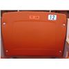 Image 1 : Aloha Stadium Seat Back, Orange, Seat 12