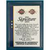 Image 2 : MASTERS OF HOCKEY SIGNATURE SERIES LTD ED 1402/3500 SERGE SAVARD