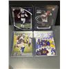 Image 1 : LOT OF 4 NFL FOOTBALL ROOKIE CARDS